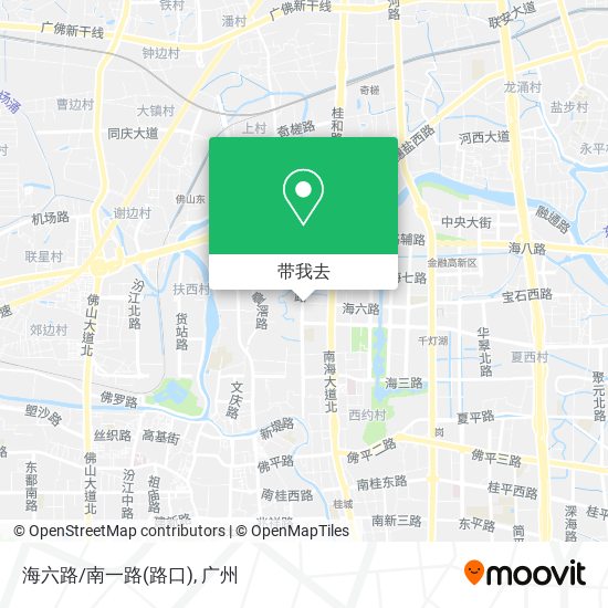 海六路/南一路(路口)地图