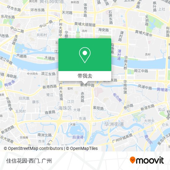 佳信花园-西门地图