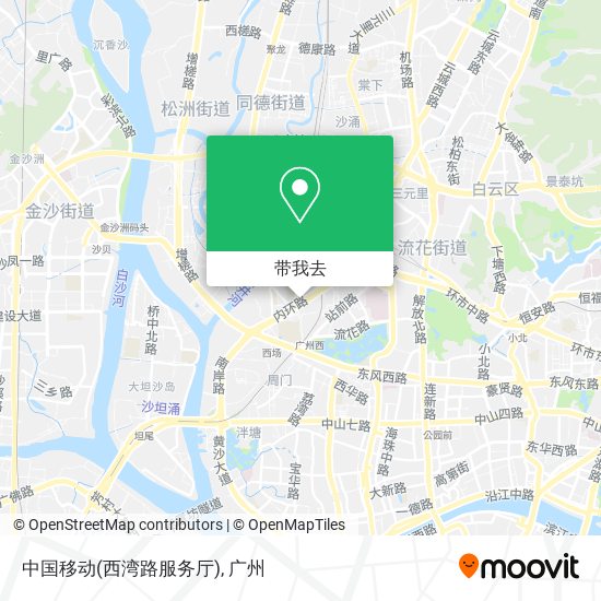中国移动(西湾路服务厅)地图