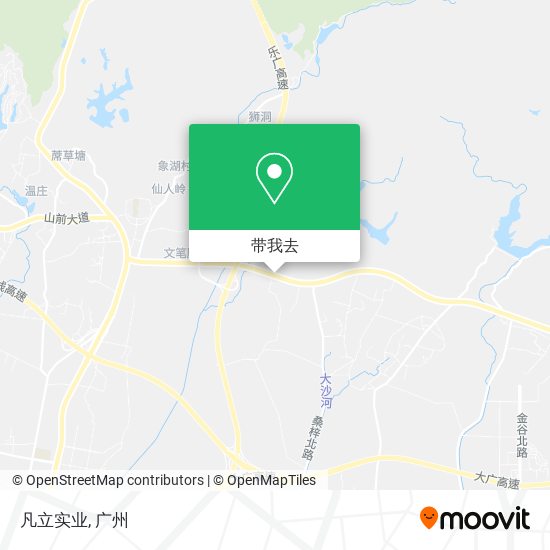 凡立实业地图