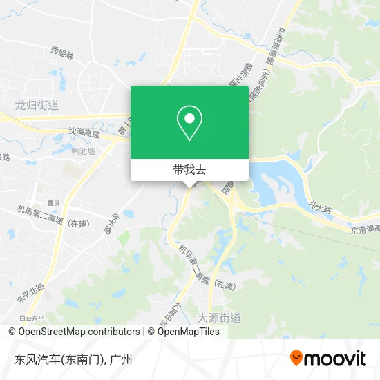 东风汽车(东南门)地图