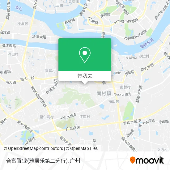 合富置业(雅居乐第二分行)地图