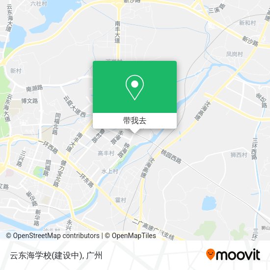 云东海学校(建设中)地图