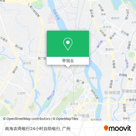 南海农商银行24小时自助银行地图