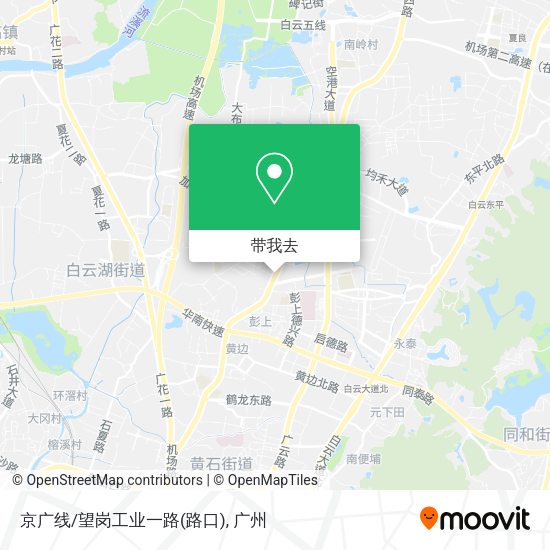 京广线/望岗工业一路(路口)地图