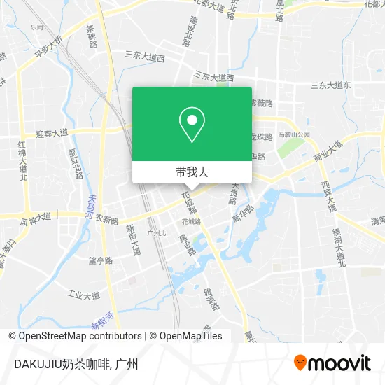 DAKUJIU奶茶咖啡地图