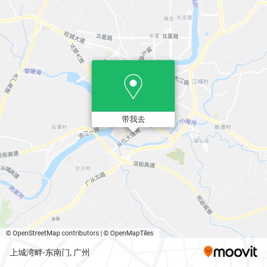 上城湾畔-东南门地图