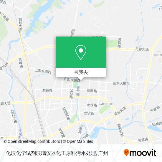 化玻化学试剂玻璃仪器化工原料污水处理地图