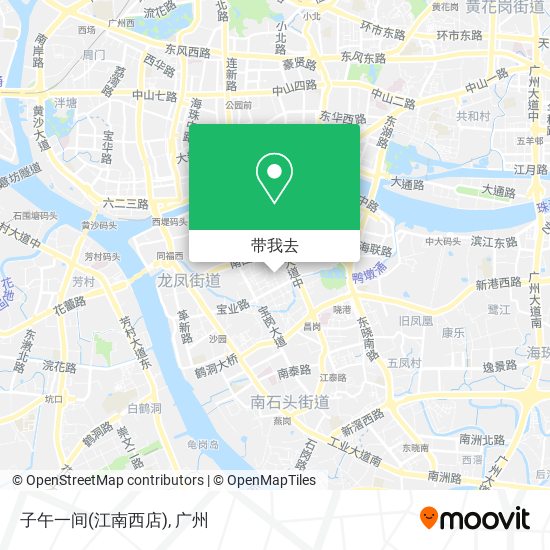 子午一间(江南西店)地图