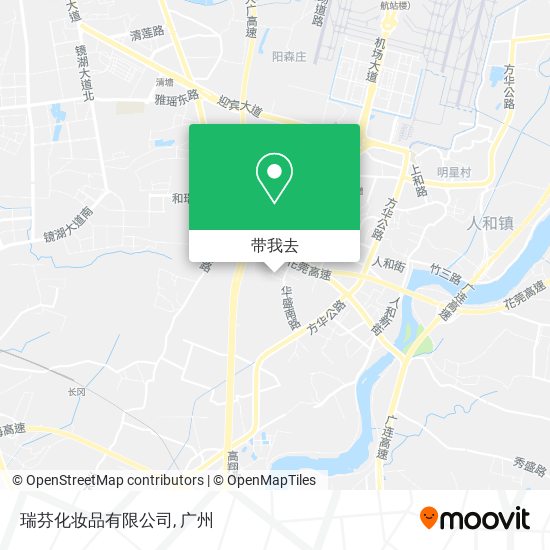 瑞芬化妆品有限公司地图