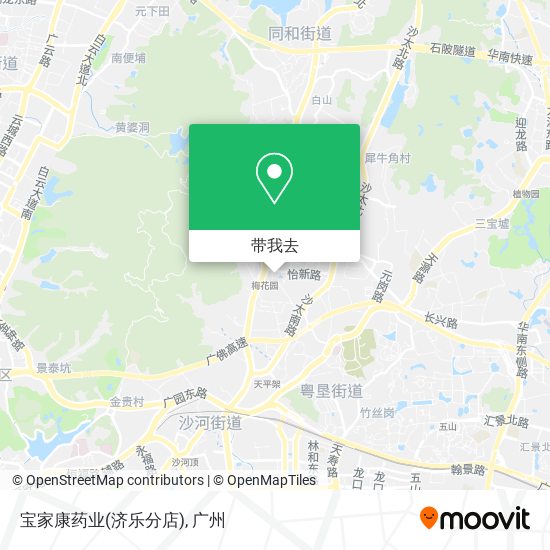 宝家康药业(济乐分店)地图