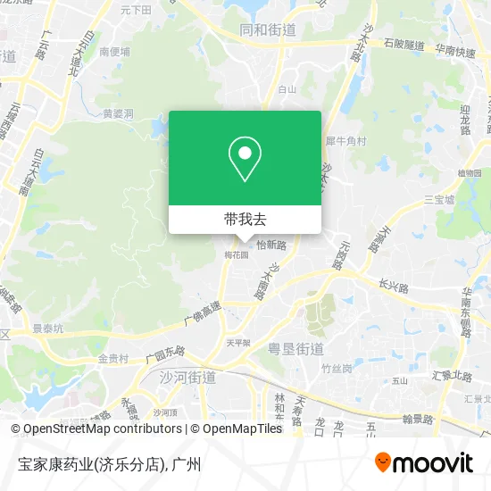 宝家康药业(济乐分店)地图