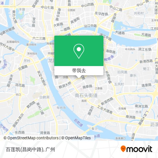 百莲凯(昌岗中路)地图