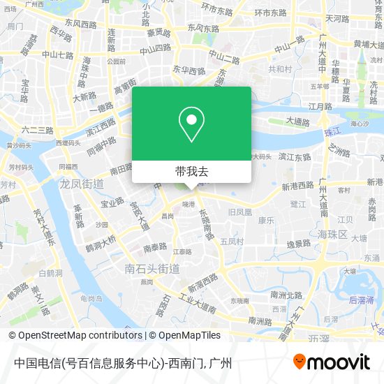 中国电信(号百信息服务中心)-西南门地图