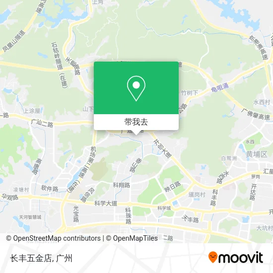 长丰五金店地图