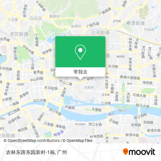 农林东路东园新村-1栋地图
