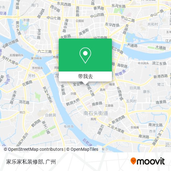 家乐家私装修部地图