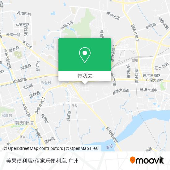 美果便利店/佰家乐便利店地图