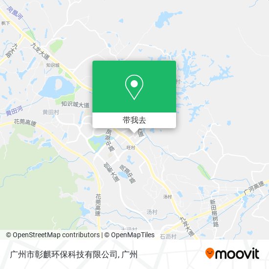广州市彰麒环保科技有限公司地图