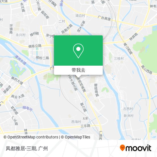 凤都雅居-三期地图