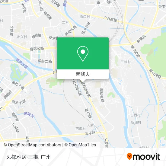 凤都雅居-三期地图