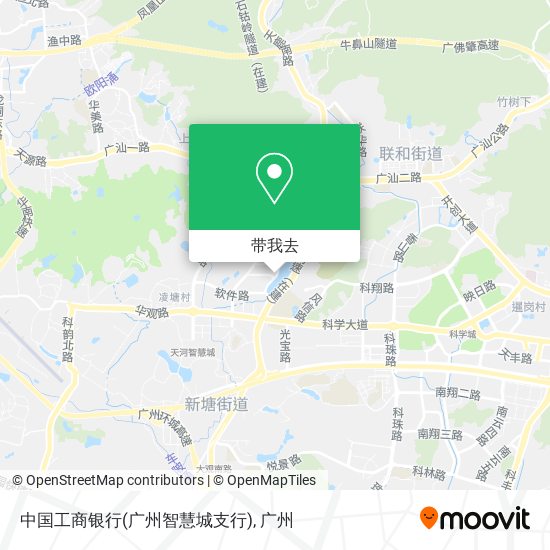 中国工商银行(广州智慧城支行)地图