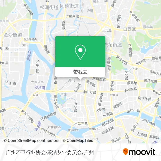 广州环卫行业协会-廉洁从业委员会地图