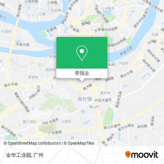 金华工业园地图