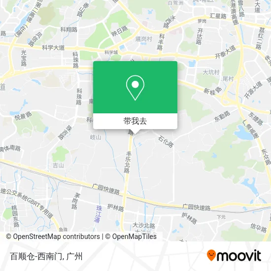 百顺仓-西南门地图