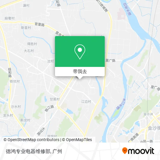 德鸿专业电器维修部地图