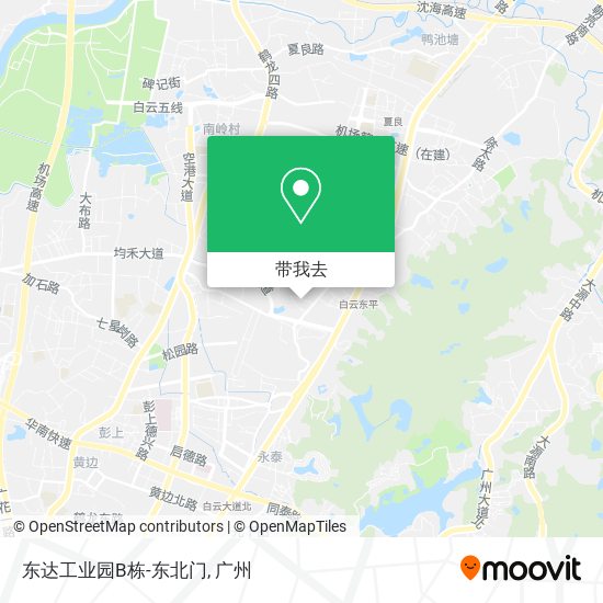 东达工业园B栋-东北门地图