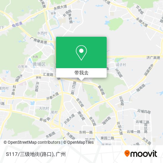 S117/三级地街(路口)地图