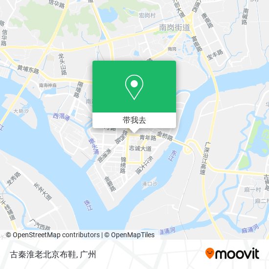 古秦淮老北京布鞋地图