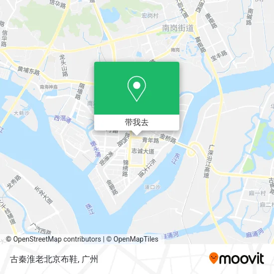 古秦淮老北京布鞋地图