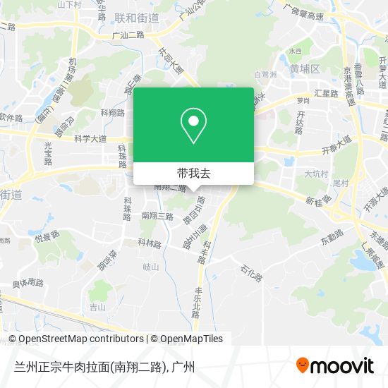 兰州正宗牛肉拉面(南翔二路)地图
