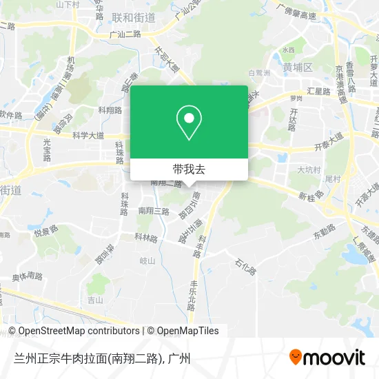 兰州正宗牛肉拉面(南翔二路)地图