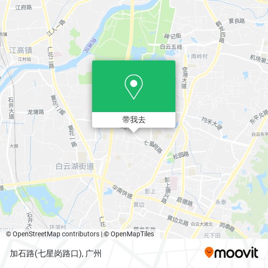 加石路(七星岗路口)地图