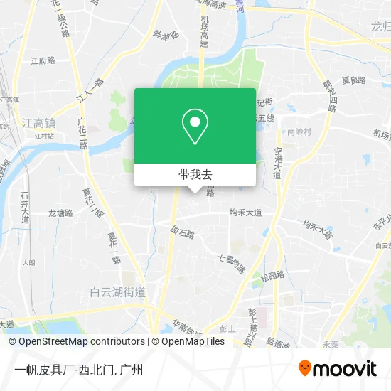 一帆皮具厂-西北门地图
