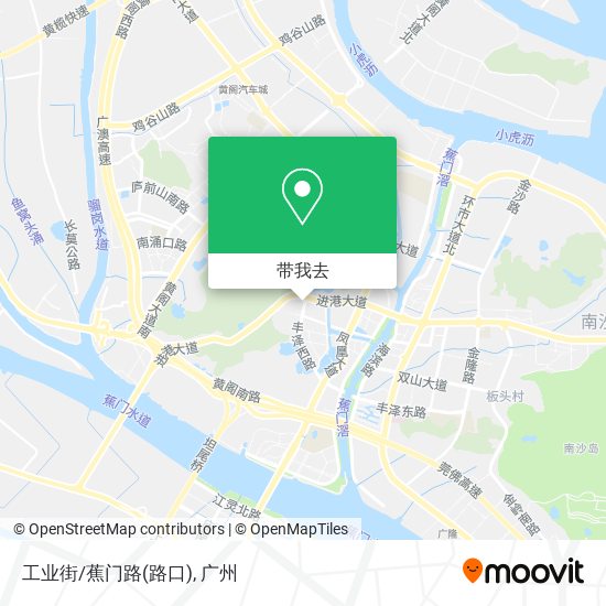 工业街/蕉门路(路口)地图