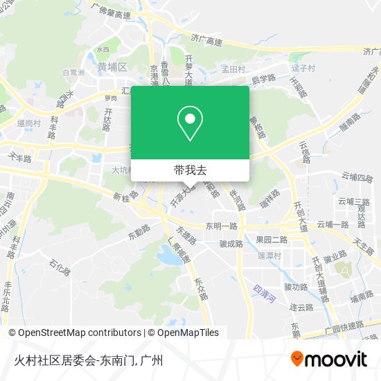 火村社区居委会-东南门地图