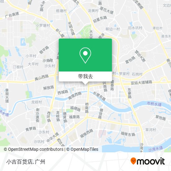 小吉百货店地图