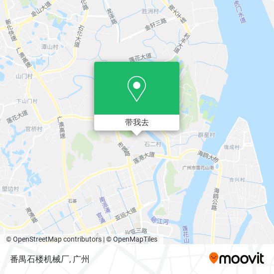 番禺石楼机械厂地图