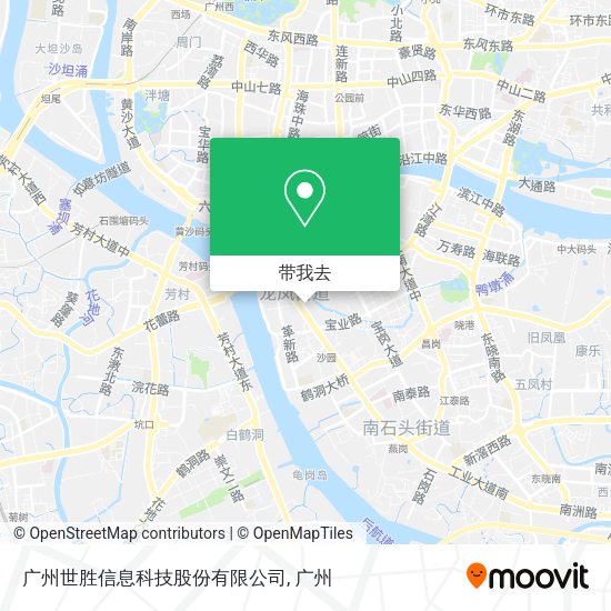 广州世胜信息科技股份有限公司地图