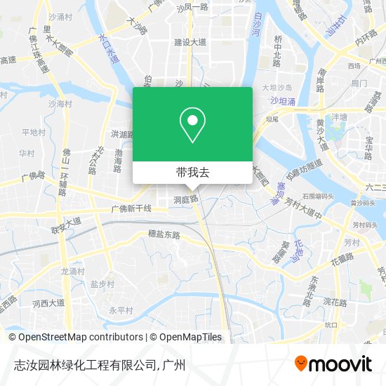 志汝园林绿化工程有限公司地图