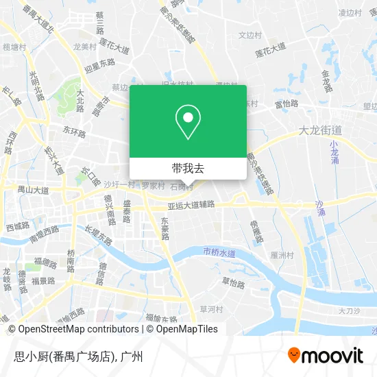 思小厨(番禺广场店)地图