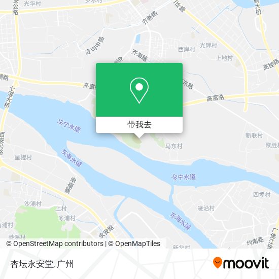 杏坛永安堂地图