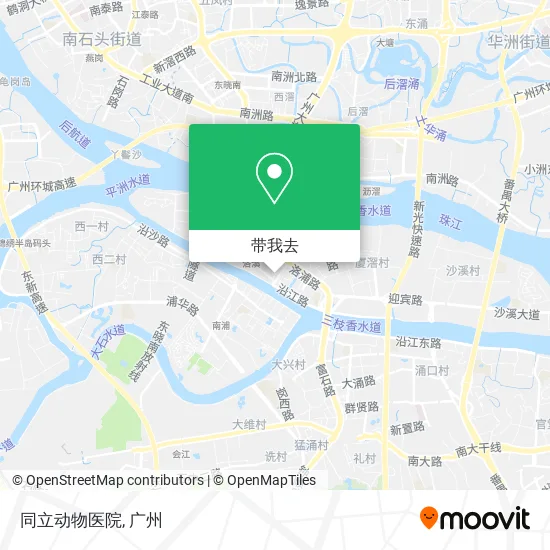 同立动物医院地图