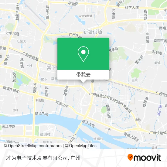 才为电子技术发展有限公司地图