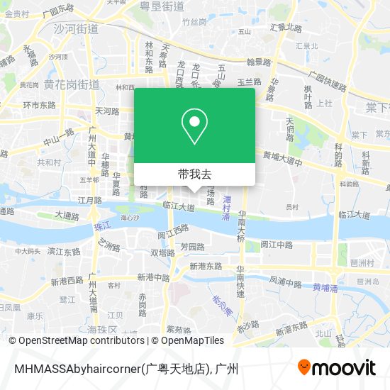 MHMASSAbyhaircorner(广粤天地店)地图