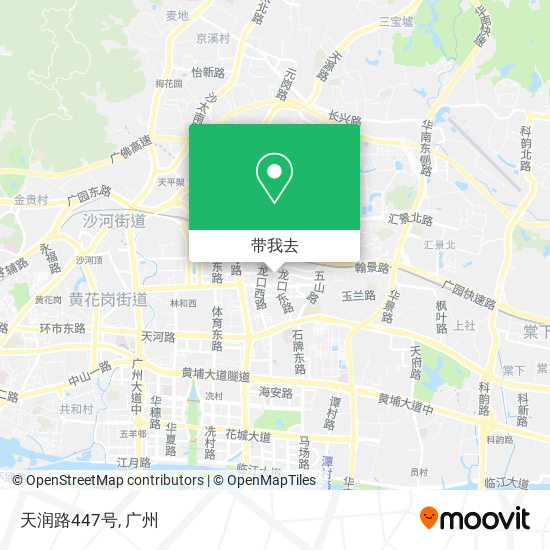 天润路447号地图